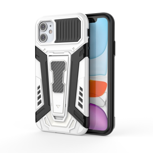 War Chariot Series Armor All-inclusive Shockproof PC + TPU Protective Case with Invisible Holder For iPhone 11(White)
War Chariot Series Armor All-inclusive Shockproof PC + TPU Protective Case with Invisible Holder For iPhone 11(White)