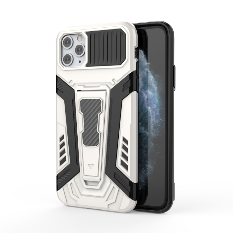 War Chariot Series Armor All-inclusive Shockproof PC + TPU Protective Case with Invisible Holder For iPhone 11 Pro(White)
War Chariot Series Armor All-inclusive Shockproof PC + TPU Protective Case with Invisible Holder For iPhone 11 Pro(White)