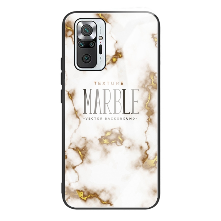For Xiaomi Redmi Note 10 Pro / 10 Pro Max Marble Tempered Glass Back Cover TPU Border Case(HCBL-25)
For Xiaomi Redmi Note 10 Pro / 10 Pro Max Marble Tempered Glass Back Cover TPU Border Case(HCBL-25)