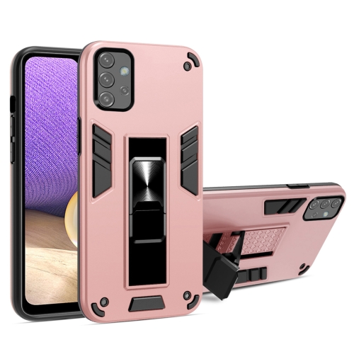 For Samsung Galaxy A32 5G 2 in 1 PC + TPU Shockproof Protective Case with Invisible Holder(Rose Gold)
For Samsung Galaxy A32 5G 2 in 1 PC + TPU Shockproof Protective Case with Invisible Holder(Rose Gold)