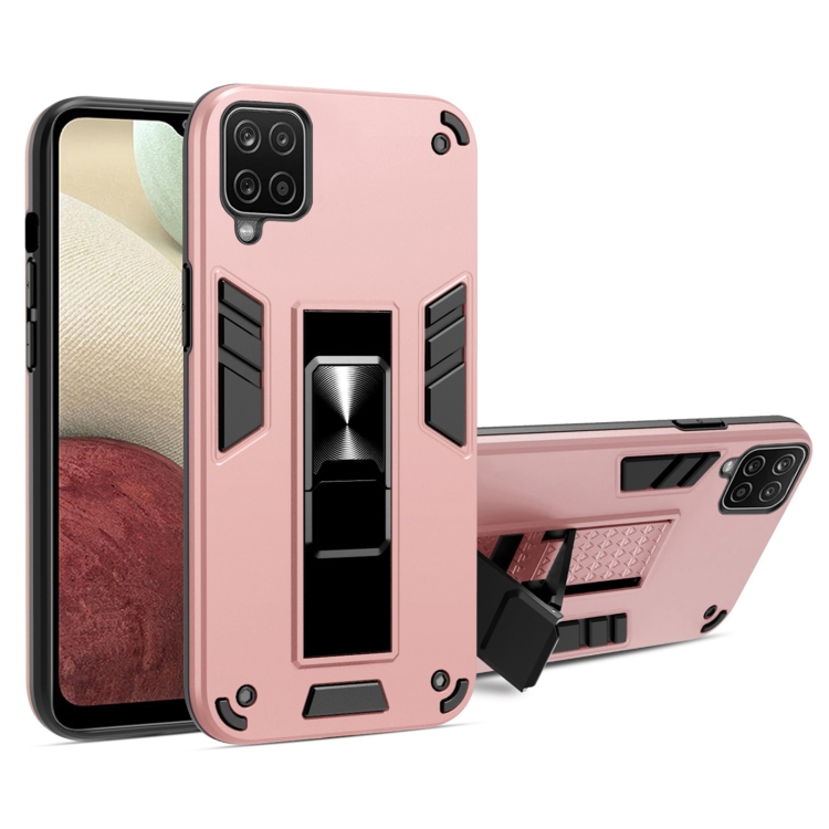 For Samsung Galaxy A72 5G / 4G 2 in 1 PC + TPU Shockproof Protective Case with Invisible Holder(Rose Gold)
For Samsung Galaxy A72 5G / 4G 2 in 1 PC + TPU Shockproof Protective Case with Invisible Holder(Rose Gold)