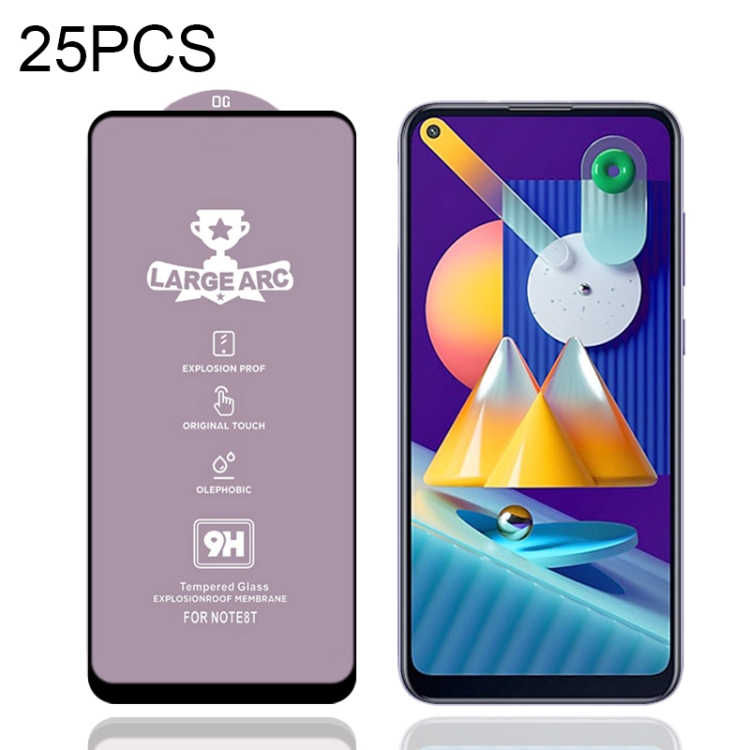 For Samsung Galaxy M11 25 PCS 9H HD Large Arc High Alumina Full Screen Tempered Glass Film
For Samsung Galaxy M11 25 PCS 9H HD Large Arc High Alumina Full Screen Tempered Glass Film