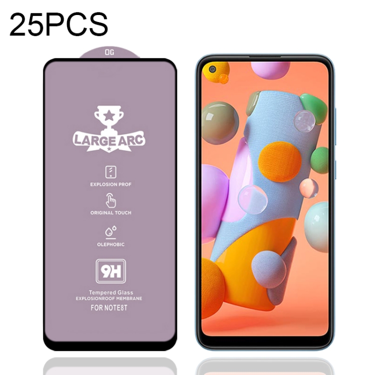 For Samsung Galaxy A11 25 PCS 9H HD Large Arc High Alumina Full Screen Tempered Glass Film
For Samsung Galaxy A11 25 PCS 9H HD Large Arc High Alumina Full Screen Tempered Glass Film