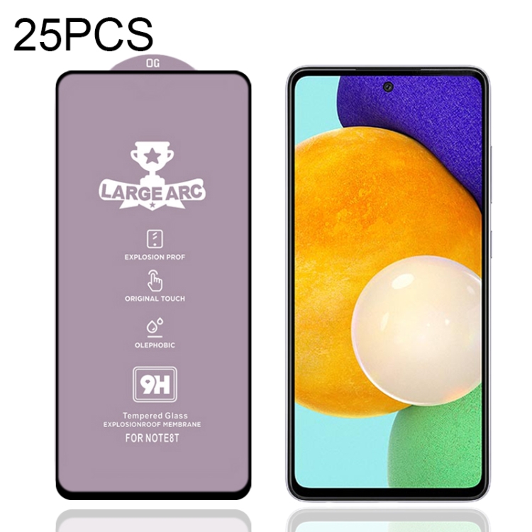 For Samsung Galaxy A52 5G 25 PCS 9H HD Large Arc High Alumina Full Screen Tempered Glass Film
For Samsung Galaxy A52 5G 25 PCS 9H HD Large Arc High Alumina Full Screen Tempered Glass Film