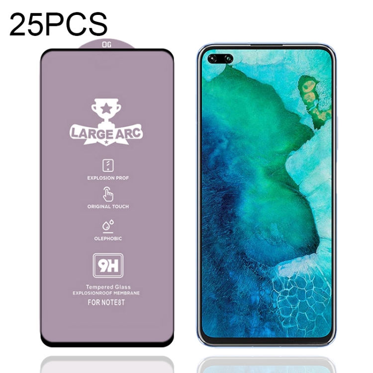 For Honor V30 25 PCS 9H HD Large Arc High Alumina Full Screen Tempered Glass Film
For Honor V30 25 PCS 9H HD Large Arc High Alumina Full Screen Tempered Glass Film