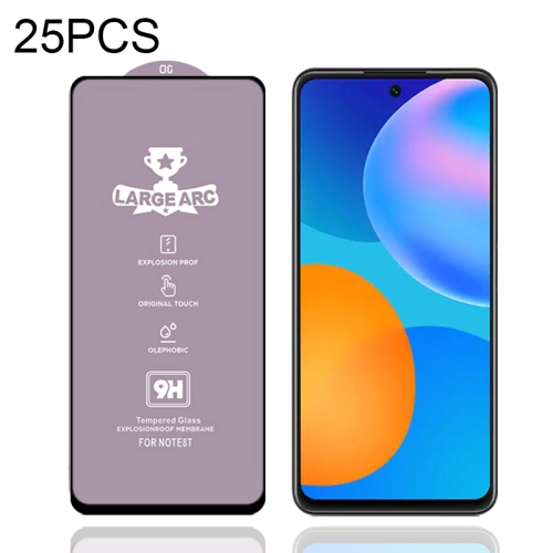 For Huawei Y7a 25 PCS 9H HD Large Arc High Alumina Full Screen Tempered Glass Film
For Huawei Y7a 25 PCS 9H HD Large Arc High Alumina Full Screen Tempered Glass Film