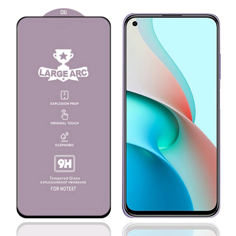For Xiaomi Redmi Note 9 5G 9H HD Large Arc High Alumina Full Screen Tempered Glass Film
For Xiaomi Redmi Note 9 5G 9H HD Large Arc High Alumina Full Screen Tempered Glass Film