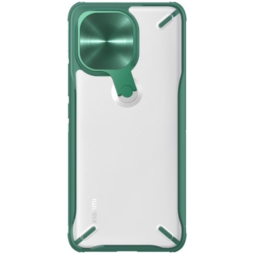 For Xiaomi Mi 11 NILLKIN Cyclops PC + TPU Protective Case with Movable Stand(Green)
For Xiaomi Mi 11 NILLKIN Cyclops PC + TPU Protective Case with Movable Stand(Green)
