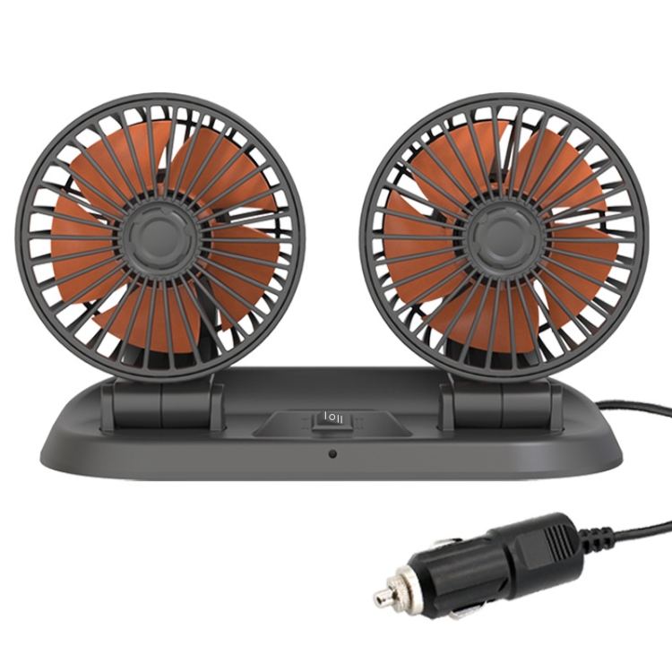 F410 24V Car Dual-head Folding Electric Cooling Fan with Temporary Temporary Parking Card
F410 24V Car Dual-head Folding Electric Cooling Fan with Temporary Temporary Parking Card