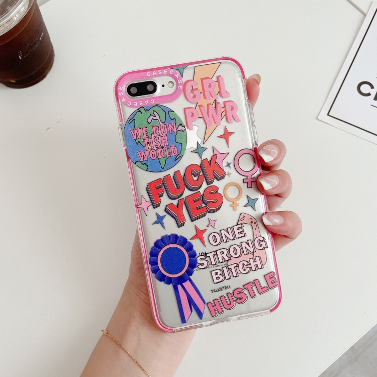 Double Color TPU Pattern Protective Case For iPhone SE 2020 / 8 / 7(Fuck Yes)
Double Color TPU Pattern Protective Case For iPhone SE 2020 / 8 / 7(Fuck Yes)