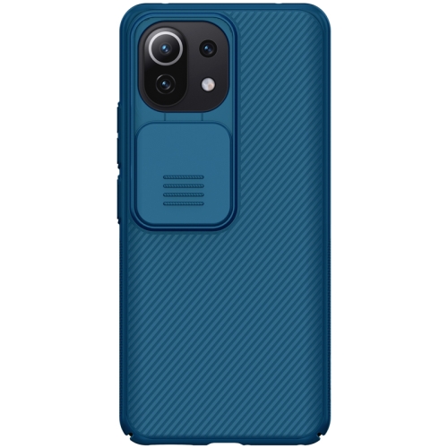 For Xiaomi Mi 11 Lite 4G / 5G NILLKIN Black Mirror Series PC Camshield Full Coverage Dust-proof Scratch Resistant Case(Blue)
For Xiaomi Mi 11 Lite 4G / 5G NILLKIN Black Mirror Series PC Camshield Full Coverage Dust-proof Scratch Resistant Case(Blue)