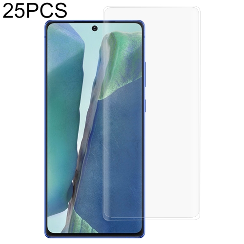 For Samsung Galaxy Note20 25 PCS 3D Curved Edge Full Screen Tempered Glass Film(Transparent)
For Samsung Galaxy Note20 25 PCS 3D Curved Edge Full Screen Tempered Glass Film(Transparent)