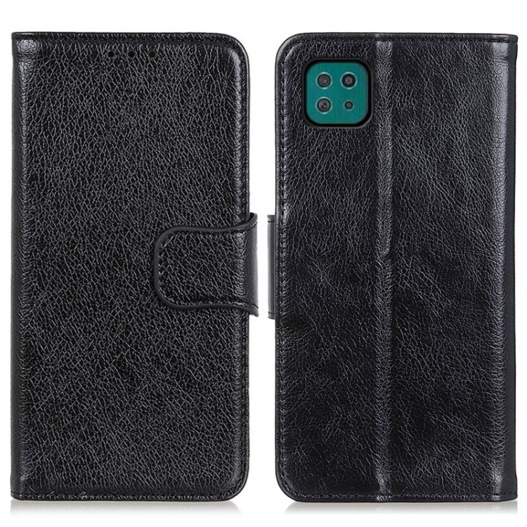 For Samsung Galaxy A22 5G EU Version Nappa Texture Horizontal Flip Leather Case with Holder & Card Slots & Wallet(Black)
For Samsung Galaxy A22 5G EU Version Nappa Texture Horizontal Flip Leather Case with Holder & Card Slots & Wallet(Black)