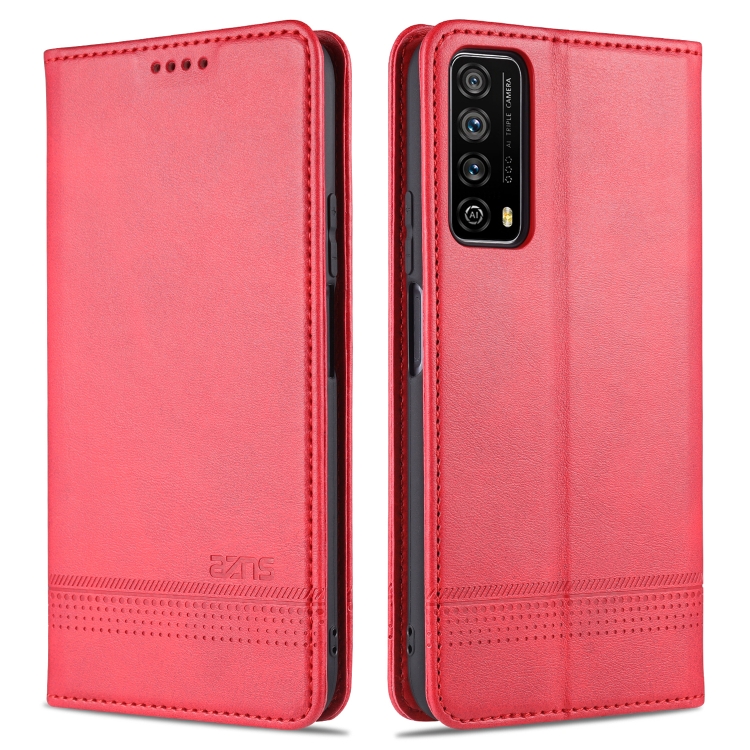 For Huawei P smart 2021 AZNS Magnetic Calf Texture Horizontal Flip Leather Case with Card Slots & Holder & Wallet(Red)
For Huawei P smart 2021 AZNS Magnetic Calf Texture Horizontal Flip Leather Case with Card Slots & Holder & Wallet(Red)