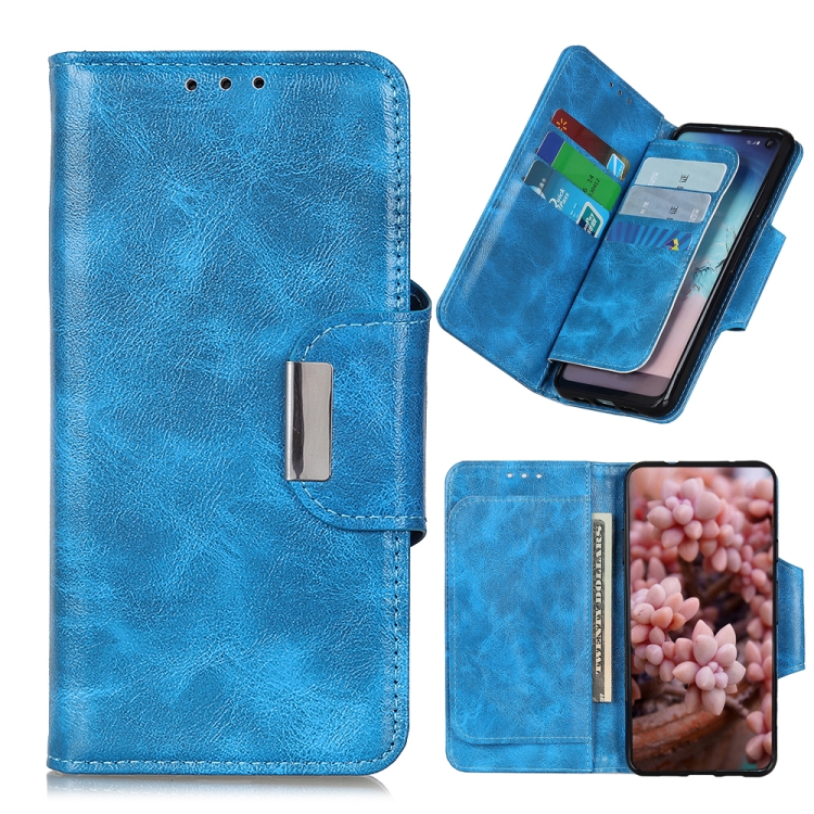 For OPPO Realme 8 / Realme 8 Pro Crazy Horse Texture Magnetic Buckle Horizontal Flip Leather Case with Holder & 6-Card Slots & Wallet(Blue)
For OPPO Realme 8 / Realme 8 Pro Crazy Horse Texture Magnetic Buckle Horizontal Flip Leather Case with Holder & 6-Card Slots & Wallet(Blue)
