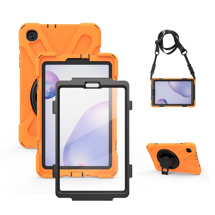 For Samsung Galaxy Tab A 8.4 2020 T307U Shockproof Colorful Silicone + PC Protective Case with Holder & Shoulder Strap & Hand Strap & Screen Protector(Orange)
For Samsung Galaxy Tab A 8.4 2020 T307U Shockproof Colorful Silicone + PC Protective Case with Holder & Shoulder Strap & Hand Strap & Screen Protector(Orange)