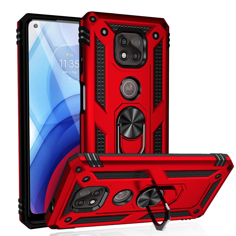 For Motorola Moto G Power (2021) Shockproof TPU + PC Protective Case with 360 Degree Rotating Holder(Red)
For Motorola Moto G Power (2021) Shockproof TPU + PC Protective Case with 360 Degree Rotating Holder(Red)