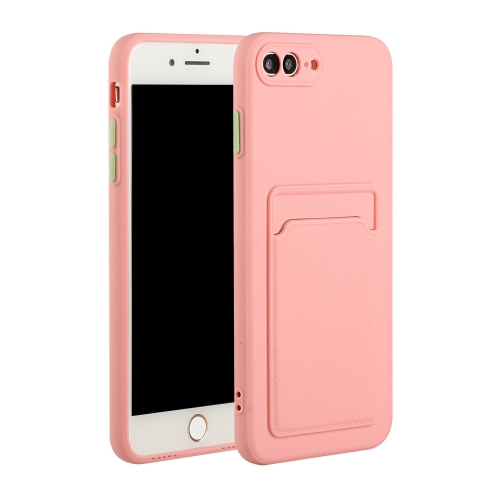 Card Slot Design Shockproof TPU Protective Case For iPhone 8 Plus & 7 Plus(Pink)
Card Slot Design Shockproof TPU Protective Case For iPhone 8 Plus & 7 Plus(Pink)