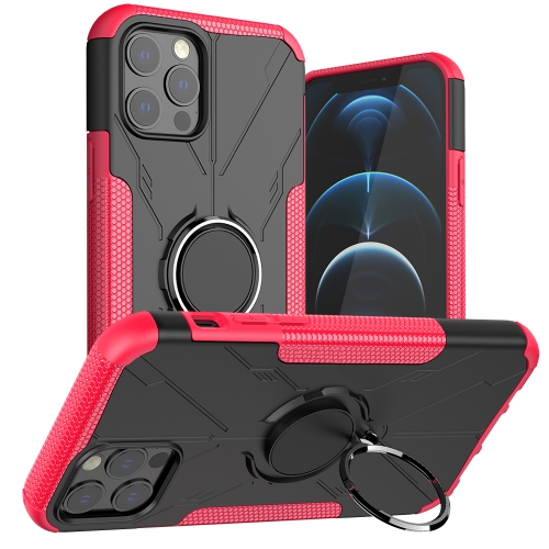 Machine Armor Bear Shockproof PC + TPU Protective Case with Ring Holder For iPhone 12 / 12 Pro(Rose Red)
Machine Armor Bear Shockproof PC + TPU Protective Case with Ring Holder For iPhone 12 / 12 Pro(Rose Red)