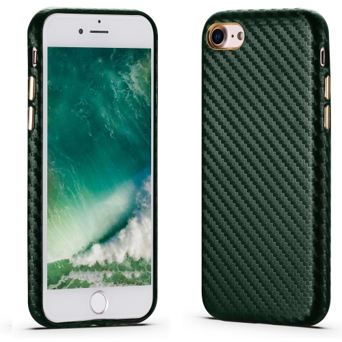 Carbon Fiber Leather Texture Kevlar Anti-fall Phone Protective Case For iPhone SE 2020 / 8 / 7(Green)
Carbon Fiber Leather Texture Kevlar Anti-fall Phone Protective Case For iPhone SE 2020 / 8 / 7(Green)
