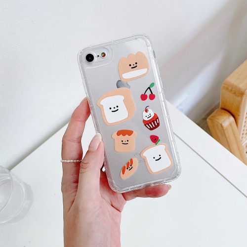 Precise Hole Transparent TPU Protective Case For iPhone SE 2020 / 8 / 7(Bread Cherry Cake)
Precise Hole Transparent TPU Protective Case For iPhone SE 2020 / 8 / 7(Bread Cherry Cake)