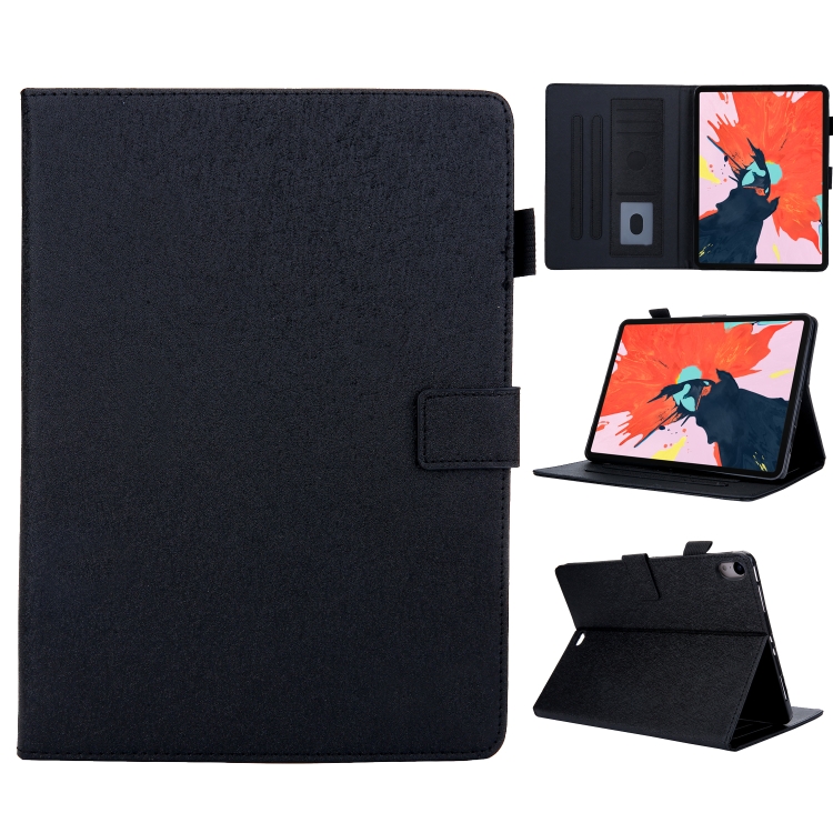 Hair Silky Texture Solid Color Horizontal Flip Leather Case with Holder & Card Slots & Photo Frame & Anti-Skid Strip For iPad Pro 11 inch(Black)
Hair Silky Texture Solid Color Horizontal Flip Leather Case with Holder & Card Slots & Photo Frame & Anti-Skid Strip For iPad Pro 11 inch(Black)