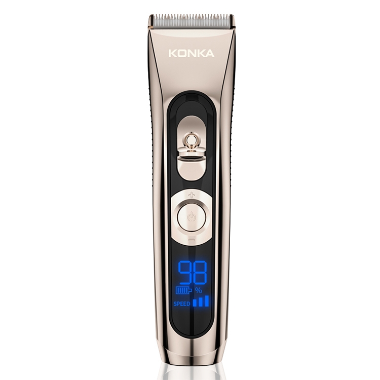 KONKA KZ-TJ18 Men Household USB Electric Hair Clippers Hair Clippers with LED Display
KONKA KZ-TJ18 Men Household USB Electric Hair Clippers Hair Clippers with LED Display