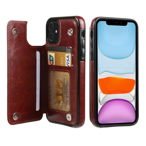 FLOVEME Crazy Horse Texture Horizontal Flip Leather Protective Case with Card Slots & Holder For iPhone 11(Brown)
FLOVEME Crazy Horse Texture Horizontal Flip Leather Protective Case with Card Slots & Holder For iPhone 11(Brown)