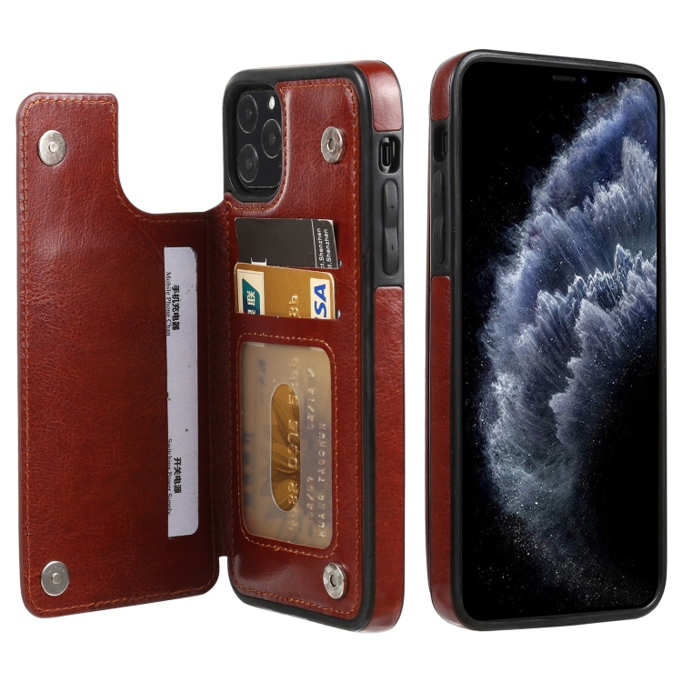 FLOVEME Crazy Horse Texture Horizontal Flip Leather Protective Case with Card Slots & Holder For iPhone 11 Pro Max(Brown)
FLOVEME Crazy Horse Texture Horizontal Flip Leather Protective Case with Card Slots & Holder For iPhone 11 Pro Max(Brown)