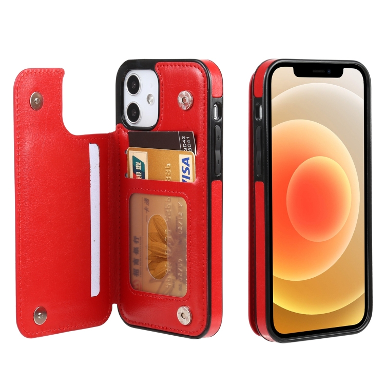 FLOVEME Crazy Horse Texture Horizontal Flip Leather Protective Case with Card Slots & Holder For iPhone 12 / 12 Pro(Red)
FLOVEME Crazy Horse Texture Horizontal Flip Leather Protective Case with Card Slots & Holder For iPhone 12 / 12 Pro(Red)