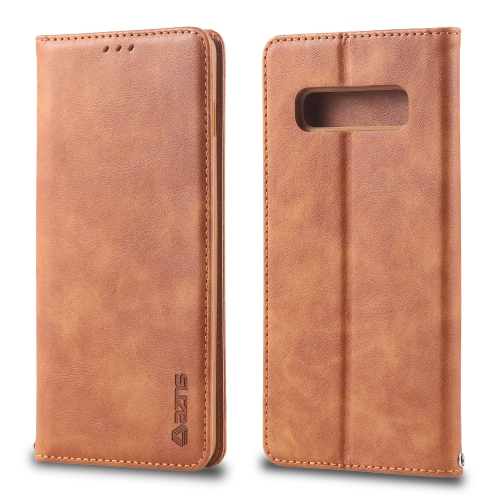 For Galaxy S10 AZNS Retro Texture Magnetic Horizontal Flip PU Leather Case with Holder & Card Slots & Photo Frame(Yellow)
For Galaxy S10 AZNS Retro Texture Magnetic Horizontal Flip PU Leather Case with Holder & Card Slots & Photo Frame(Yellow)