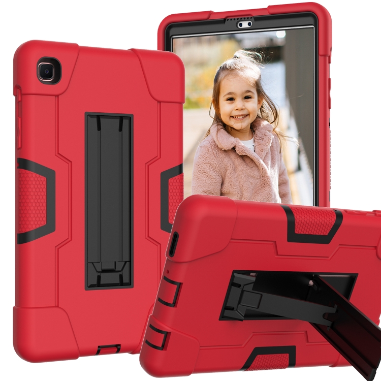 For Samsung Galaxy Tab A7 10.4 (2020) Contrast Color Robot Shockproof Silicone + PC Protective Case with Holder(Red + Black)
For Samsung Galaxy Tab A7 10.4 (2020) Contrast Color Robot Shockproof Silicone + PC Protective Case with Holder(Red + Black)