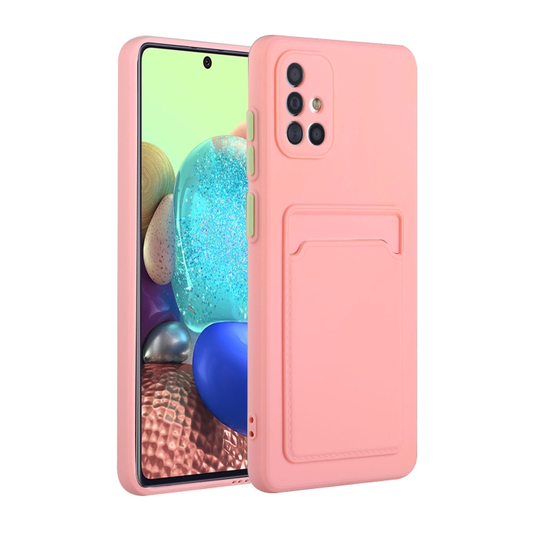 For Samsung Galaxy A51 5G Card Slot Design Shockproof TPU Protective Case(Pink)
For Samsung Galaxy A51 5G Card Slot Design Shockproof TPU Protective Case(Pink)