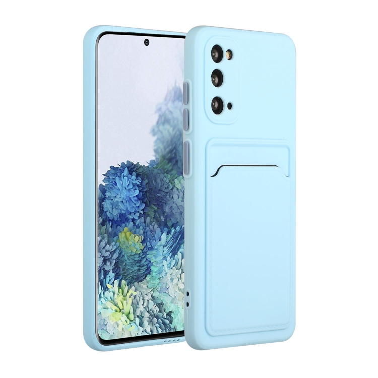 For Samsung Galaxy S20 Card Slot Design Shockproof TPU Protective Case(Sky Blue)
For Samsung Galaxy S20 Card Slot Design Shockproof TPU Protective Case(Sky Blue)