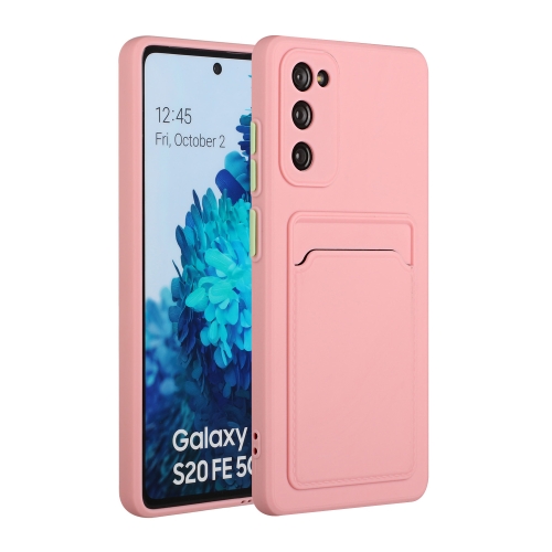 For Samsung Galaxy S20 FE Card Slot Design Shockproof TPU Protective Case(Pink)
For Samsung Galaxy S20 FE Card Slot Design Shockproof TPU Protective Case(Pink)