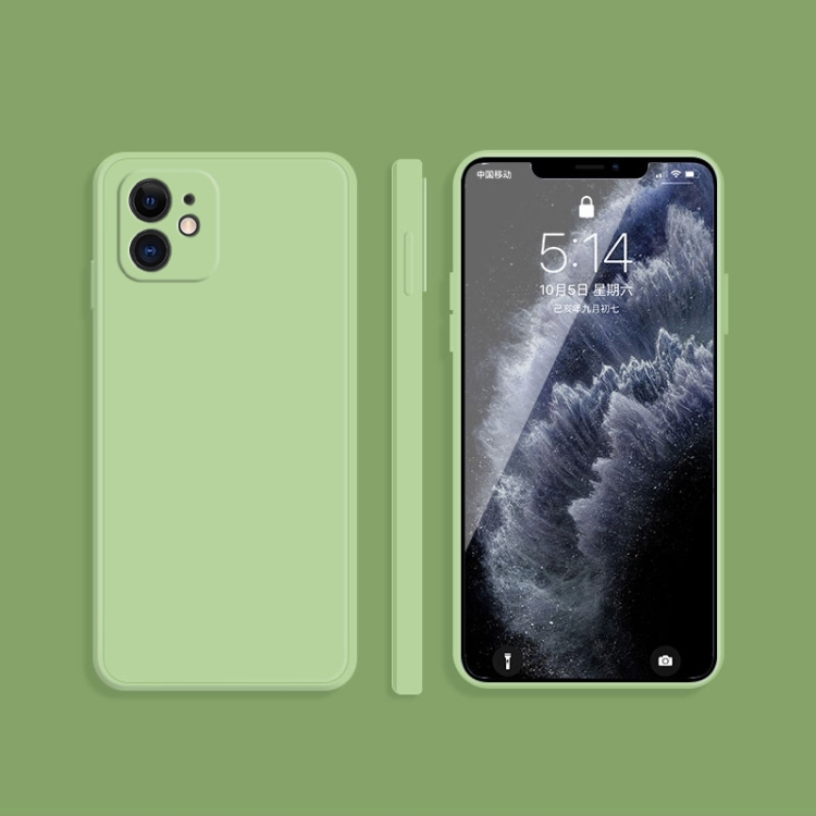 Solid Color Imitation Liquid Silicone Straight Edge Dropproof Full Coverage Protective Case For iPhone 11(Matcha Green)
Solid Color Imitation Liquid Silicone Straight Edge Dropproof Full Coverage Protective Case For iPhone 11(Matcha Green)