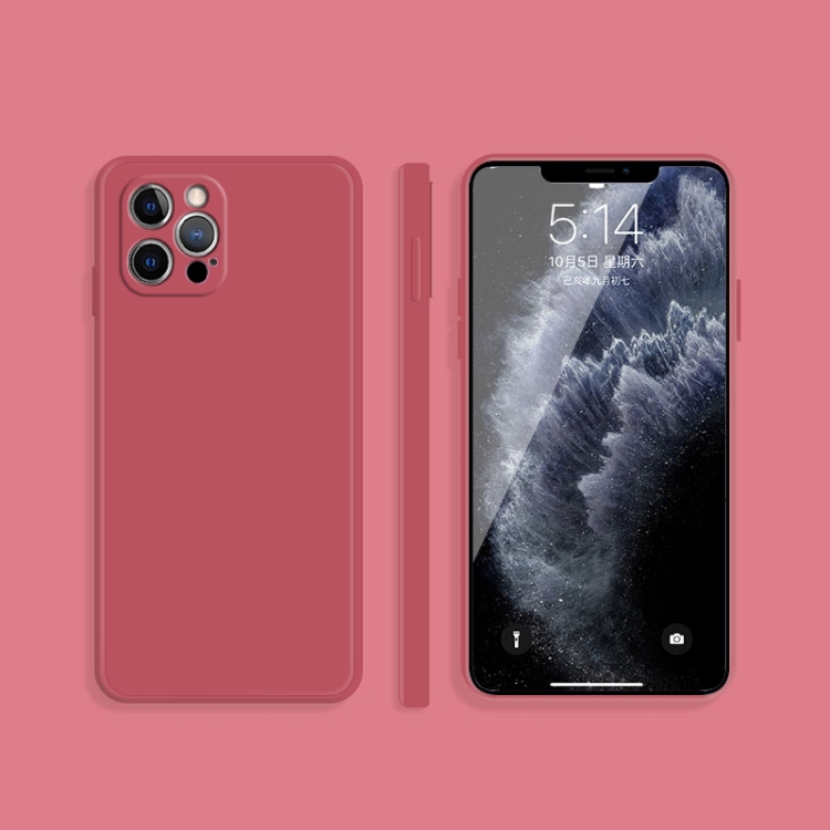 Solid Color Imitation Liquid Silicone Straight Edge Dropproof Full Coverage Protective Case For iPhone 12 Pro(Red)
Solid Color Imitation Liquid Silicone Straight Edge Dropproof Full Coverage Protective Case For iPhone 12 Pro(Red)