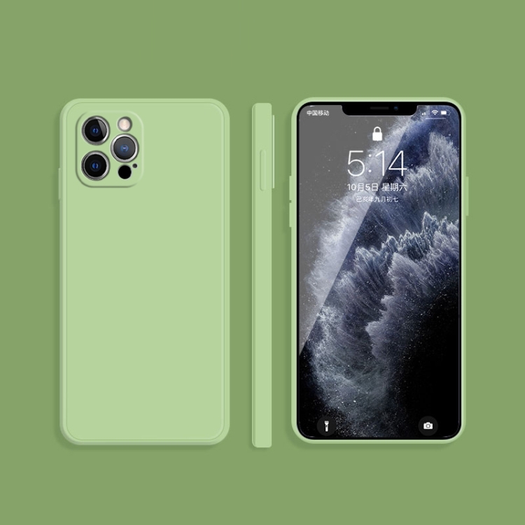 Solid Color Imitation Liquid Silicone Straight Edge Dropproof Full Coverage Protective Case For iPhone 12 Pro Max(Matcha Green)
Solid Color Imitation Liquid Silicone Straight Edge Dropproof Full Coverage Protective Case For iPhone 12 Pro Max(Matcha Green)