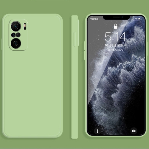 For Xiaomi Redmi K40 Solid Color Imitation Liquid Silicone Straight Edge Dropproof Full Coverage Protective Case(Matcha Green)
For Xiaomi Redmi K40 Solid Color Imitation Liquid Silicone Straight Edge Dropproof Full Coverage Protective Case(Matcha Green)