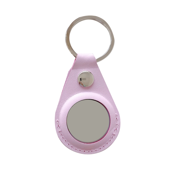 Anti-scratch Imitation PU Shockproof Protective Cover Case with Keychain Ring Loop For AirTag(Pink)
Anti-scratch Imitation PU Shockproof Protective Cover Case with Keychain Ring Loop For AirTag(Pink)