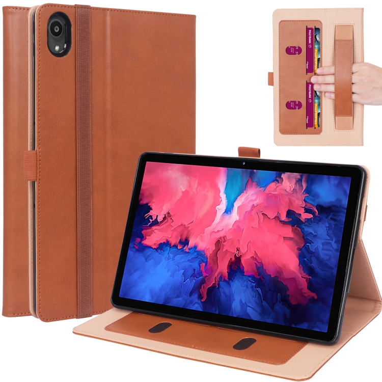 For Lenovo Tab P11 (Tab-J606F) Business Retro PU Horizontal Flip Leather Case with Holder & Card Slots & Hand Strap(Brown)
For Lenovo Tab P11 (Tab-J606F) Business Retro PU Horizontal Flip Leather Case with Holder & Card Slots & Hand Strap(Brown)