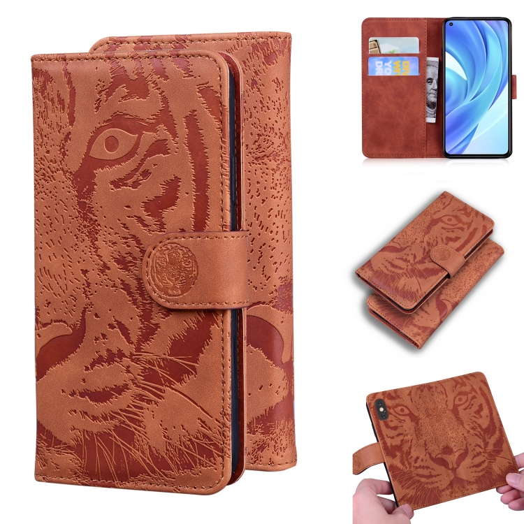 For Xiaomi Mi 11 Lite Tiger Embossing Pattern Horizontal Flip Leather Case with Holder & Card Slots & Wallet(Brown)
For Xiaomi Mi 11 Lite Tiger Embossing Pattern Horizontal Flip Leather Case with Holder & Card Slots & Wallet(Brown)