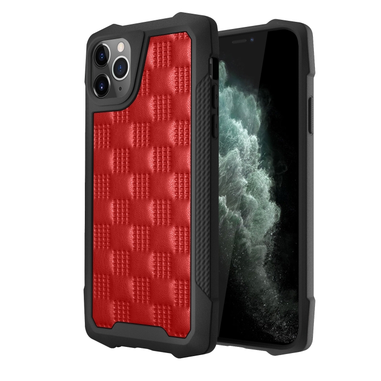 3D Embossed PU + PC + TPU Skidproof Shockproof Case For iPhone 11 Pro Max(Red)
3D Embossed PU + PC + TPU Skidproof Shockproof Case For iPhone 11 Pro Max(Red)