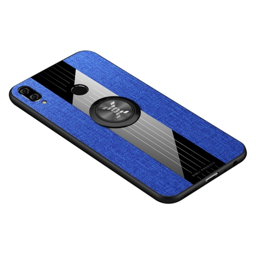 For Huawei Honor Play XINLI Stitching Cloth Textue Shockproof TPU Protective Case with Ring Holder(Blue)
For Huawei Honor Play XINLI Stitching Cloth Textue Shockproof TPU Protective Case with Ring Holder(Blue)