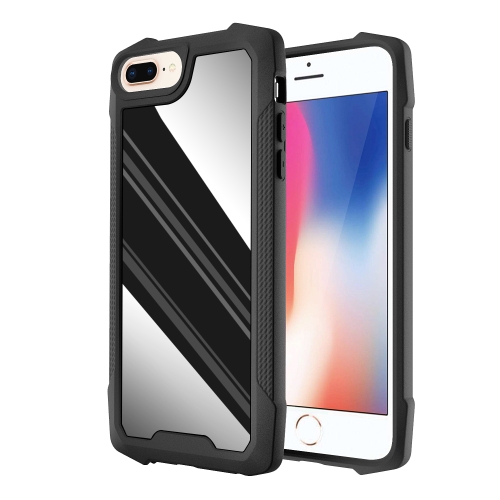 Stainless Steel Metal PC Back Cover + TPU Heavy Duty Armor Shockproof Case For iPhone 8 Plus / 7 Plus(Mirror Black)
Stainless Steel Metal PC Back Cover + TPU Heavy Duty Armor Shockproof Case For iPhone 8 Plus / 7 Plus(Mirror Black)
