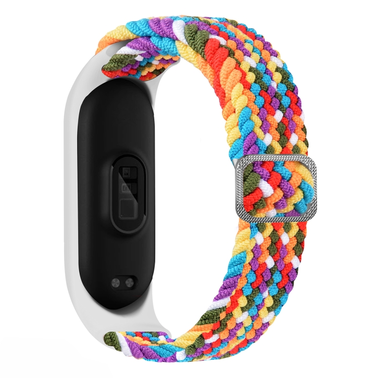For Xiaomi Mi Band 6 / 5 / 4 / 3 Adjustable Nylon Braided Elasticity Replacement Strap Watchband(Rainbow)
For Xiaomi Mi Band 6 / 5 / 4 / 3 Adjustable Nylon Braided Elasticity Replacement Strap Watchband(Rainbow)