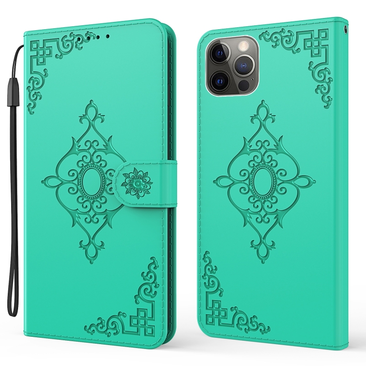 Embossed Fortune Flower Pattern Horizontal Flip Leather Case with Holder & Card Slot & Wallet & Lanyard For iPhone 12 Pro Max(Green)
Embossed Fortune Flower Pattern Horizontal Flip Leather Case with Holder & Card Slot & Wallet & Lanyard For iPhone 12 Pro Max(Green)