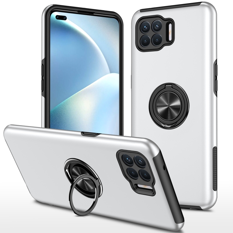 For OPPO A93 4G PC + TPU Shockproof Magnetic Protective Case with Invisible Ring Holder(Silver)
For OPPO A93 4G PC + TPU Shockproof Magnetic Protective Case with Invisible Ring Holder(Silver)