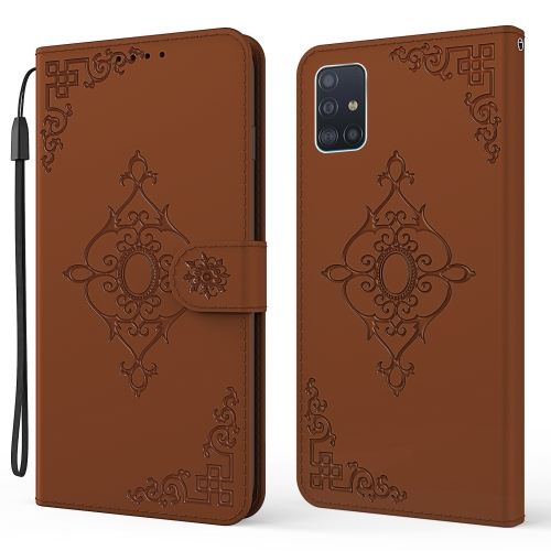 For Samsung Galaxy A71 4G Embossed Fortune Flower Pattern Horizontal Flip Leather Case with Holder & Card Slot & Wallet & Lanyard(Brown)
For Samsung Galaxy A71 4G Embossed Fortune Flower Pattern Horizontal Flip Leather Case with Holder & Card Slot & Wallet & Lanyard(Brown)