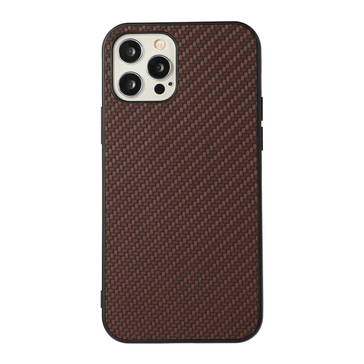 Carbon Fiber Skin PU + PC + TPU Shockprof Protective Case For iPhone 12 Pro(Brown)
Carbon Fiber Skin PU + PC + TPU Shockprof Protective Case For iPhone 12 Pro(Brown)